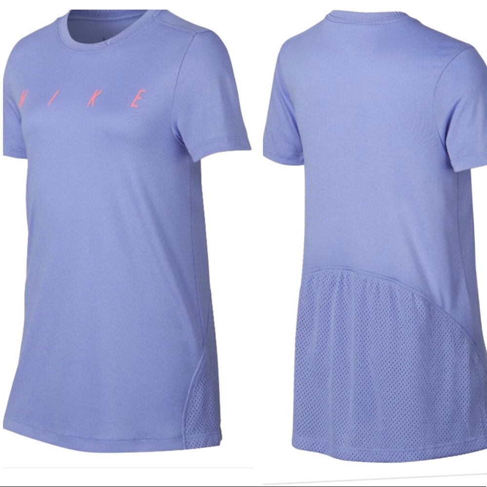 ♦️NWT Nike short sleeve mesh panel training Tee